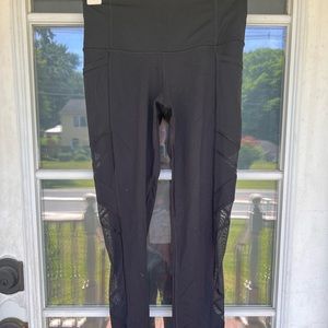 Victoria secret mesh detail pocket legging